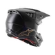 Motorcycle Helmet Alpinestars S-M5 Solid Black/Brown Matte 2022