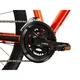 Pánské crossové kolo Kross EVADO 3.0 28" - model 2025 - oranžová/černá/lesk