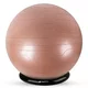 Gymnastický míč inSPORTline Stretch Ball 75 cm se základnou BallBase - mocha mousse