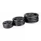 Jednoruční nakládací činkový set KAWMET 2x10 kg - 2.jakost