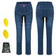 Dámské moto jeansy W-TEC Biterilla Eva Lady - modrá