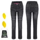 Dámské moto jeansy W-TEC Biterilla Eva Lady - černá