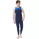 Men’s Sleeveless Neoprene Suit Jobe Toronto LJ Blue - L - Blue