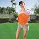 Paddling Pool with Sun Shade Bestway 97 x 97 cm - Orange