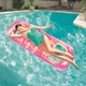 Nafukovacie lehátko Bestway Open Pool Float s otvorom na nohy - zelená