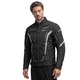 Letní pánská moto bunda W-TEC Mirelio - černá-fluo