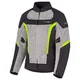 Letní dámská moto bunda W-TEC Mirelia - černo-šedo-růžová