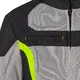 Letní dámská moto bunda W-TEC Mirelia - černo-šedo-růžová