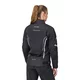 Letní dámská moto bunda W-TEC Mirelia - černo-šedo-růžová