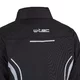 Letní dámská moto bunda W-TEC Mirelia - černo-šedo-růžová