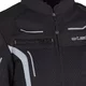 Letní dámská moto bunda W-TEC Mirelia - černo-šedo-růžová