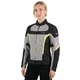Letní dámská moto bunda W-TEC Mirelia - černo-šedo-růžová