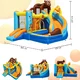 Nafukovací hrad Doctor Dolphin Honey Bear 72069