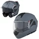 Překlopná moto přilba W-TEC Sabron P/J - White - Nardo Grey