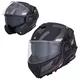 Překlopná moto přilba W-TEC Zoroz P/J - Matt Black-Fluo Pink