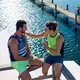 Pánske kúpacie kraťasy Jobe Swimshorts 8001 - šedá