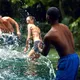 Pánske kúpacie kraťasy Jobe Swimshorts 8001 - šedá