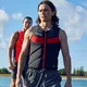 Pánske kúpacie kraťasy Jobe Swimshorts 8001 - šedá