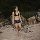 Női rövidnadrág Jobe Boardshorts - szürke