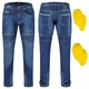 Pánské moto jeansy W-TEC Remon - modrá - modrá