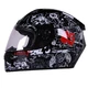 V192 Motorcycle Helmet - Purple - Black