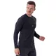 Men’s Long-Sleeve Activewear T-Shirt Nebbia “Layer Up” 329 - Black