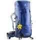 Tourist Backpack DEUTER Aircontact Lite 35 + 10 SL - Indigo-Navy