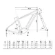 Elektromos hegyikerékpár KELLYS TYGON 70 27,5" - 2019-es modell - M (16,5")