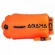 Plavecká bójka a suchý vak Agama SWIM PRO 28 L - oranžová - oranžová
