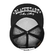 Snapback Hat BLACK HEART Vintage Trucker - Black