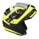 Moto přilba Lazer Monaco Evo 2.0 - Black Carbon-Yellow-Matt