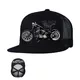 Šiltovka BLACK HEART Bastard Bobber Trucker - čierna