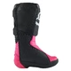 Dámské motokrosové boty FOX Comp Buckle Black Pink MX23 - černá/růžová