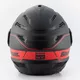 Moto prilba Blauer Brat Black/Red