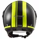 Moto prilba LS2 OF558 Sphere Lux - Crush Black H-V Yellow