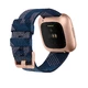 Chytré hodinky Fitbit Versa 2 Special Edition Navy & Pink Woven - 2.jakost