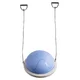 Balanční podložka inSPORTline Dome Compact s gumovými expandéry - růžová - šedo-modrá