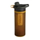 Water Purifier Bottle Grayl Geopress - Camo Black - Coyote Amber