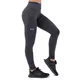 Nebbia Classic Performance magas derekú leggings - barna - sötét szürke