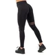Nebbia leggings Sporty magas derékkal és oldalzsebbel - fekete