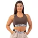 Sportovní podprsenka Nebbia Cross Back 410 - Pink - Brown