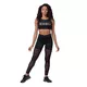 Women’s Leggings Nebbia Gold Mesh 829 - Black