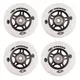 Set 4 pcs – Wheels 80mm and Bearing ABEC-7 chrome