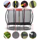 Rechteckiges Trampolin-Set inSPORTline QuadJump PRO 183 * 274 cm.