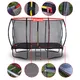 Rectangular Trampoline Set inSPORTline QuadJump 183*274 cm