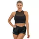 Wzmocniony biustonosz sportowy Nebbia FIT Activewear 437 - Czarny