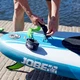Paddleboard leash Jobe 3 m - zelená
