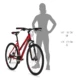 Women’s Cross Bike KELLYS CLEA 90 28" - model 2020 - Dark Red