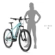 KELLYS TAYEN 10 29" Damen E-Mountainbike - Modell 2020 - sky blue