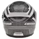 Motorcycle Helmet Cassida Evo - Black-Grey-Red